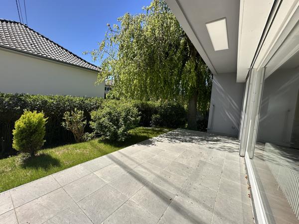 Comme une maison!  148m², appartement 4 chambres, jardin privatif, garage