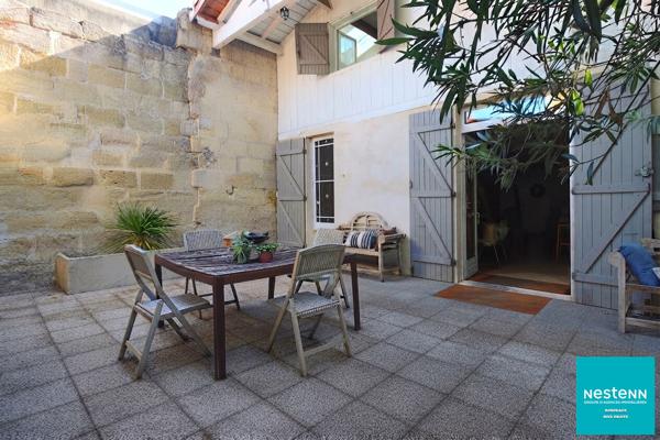 2 Maisons avec Garage, Atelier et Jardin à Bordeaux Bastide