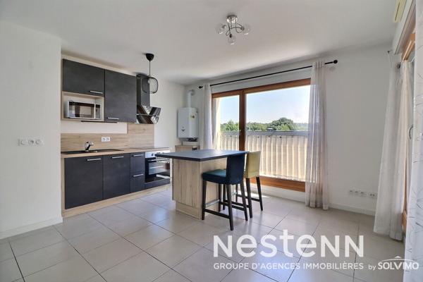 Saint-Priest Nouveau Revaison, Appartement T2, 50,42m², terrasse et stationnement