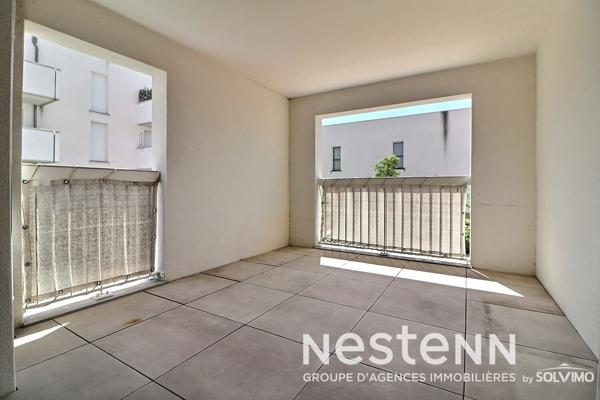 Saint-Priest Nouveau Revaison, Appartement T2, 50,42m², terrasse et stationnement