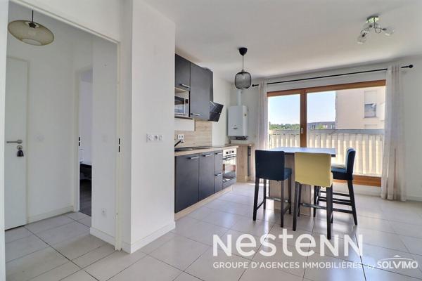 Saint-Priest Nouveau Revaison, Appartement T2, 50,42m², terrasse et stationnement