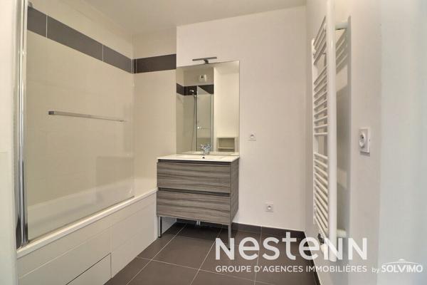 Saint-Priest Nouveau Revaison, Appartement T2, 50,42m², terrasse et stationnement