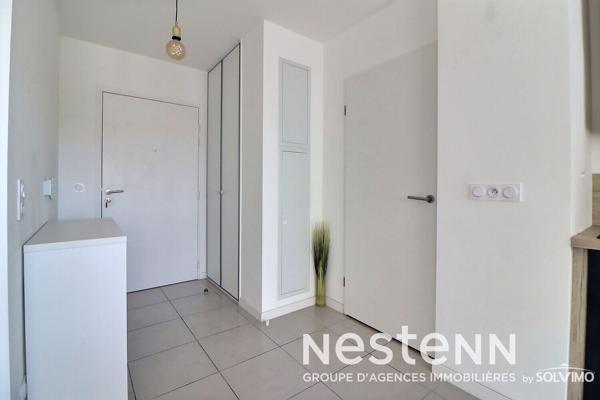 Saint-Priest Nouveau Revaison, Appartement T2, 50,42m², terrasse et stationnement