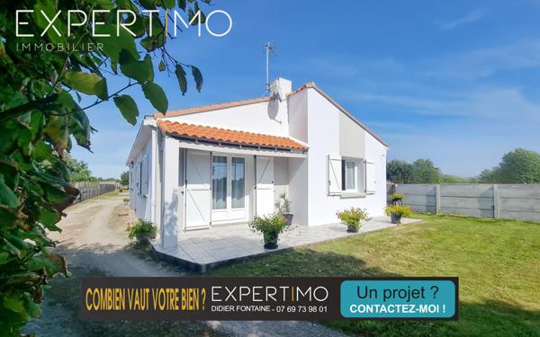 Bourgneuf-en-Retz (44580) Maison de Plain-Pied de 135 m² - Secteur Paysager Protégé