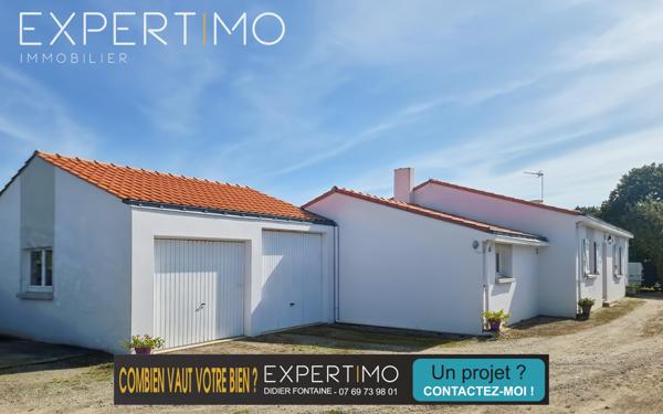 Bourgneuf-en-Retz (44580) Maison de Plain-Pied de 135 m² - Secteur Paysager Protégé