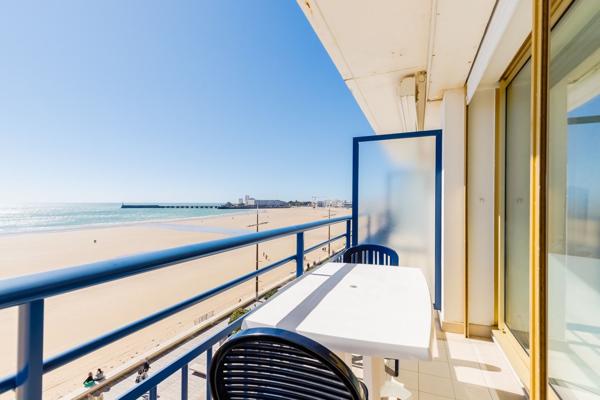 Appartement Les Sables d'Olonne Remblai 1 pièce 32.44 m² balcon face mer