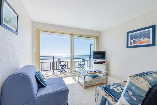 Appartement Les Sables d'Olonne Remblai 1 pièce 32.44 m² balcon face mer