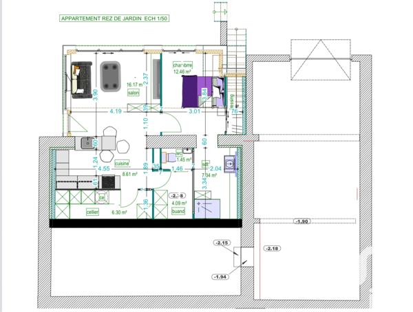 Immeuble à vendre 265 m² Rosporden