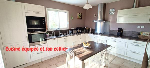 SAUVE (Gard) - VUE PANORAMIQUE - MAISON DE 124 m² - PISCINE AU SEL - POOL HOUSE DE 61 m² - TERRAIN D'ENVIRON 2800 m² - CAVE IMMENSE

EMPLACEMENT PRIVILÉGIÉ ! 

Sauve, village médiéval situé à 50 min de la Mer, 40 min de Nîmes dans le département du Gard en région Occitanie.

Située dans un environnement privilégié, au cœur d'un cadre naturel recherché avec vue sur les contreforts des Cévennes, cette charmante maison en R+1 construite en 2004 développe une surface habitable de 124 m², une annexe de 61 m² accolée à la piscine implantée sur une vaste parcelle d'environ 2936 m².
La maison se compose d'un espace de vie convivial et lumineux d'environ 55 m² qui se prolonge vers une agréable terrasse, d'une cuisine fonctionnelle toute équipée communiquant avec un 2eme terrasse offrant un espace accueillant supplémentaire.
L'ensemble nuit dispose de 3 belles chambres, d'une vaste salle de bains avec douche italienne et un toilette séparé.

Côté équipements, la maison est dotée de tout le confort moderne : fibre optique, vide sanitaire, buanderie / cellier, double vitrage, moustiquaires,  assainissement collectif, et chauffage individuel avec climatisation réversible par le sol pour un confort optimal en toute saison. 

À quelques minutes des commerces, des écoles et des transports en commun, cette maison offre un cadre de vie idéal pour les familles en quête de sérénité et de confort.

Pour plus d'informations ou pour organiser une visite, n'hésitez pas à me contacter.