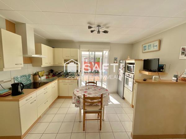 Maison plain pied 3 chambres, jardin, carport