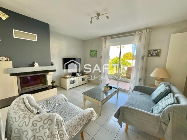 Maison plain pied 3 chambres, jardin, carport