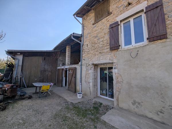 Ceyzériat (01250) Maison de village en pierre – Fort potentiel – Les Soudanières