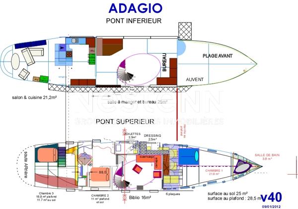 Nestenn -Peniche - Boulogne Billancourt  - 3 chambres - 150 m2 - Terrasse -Vue exceptionelle -  -