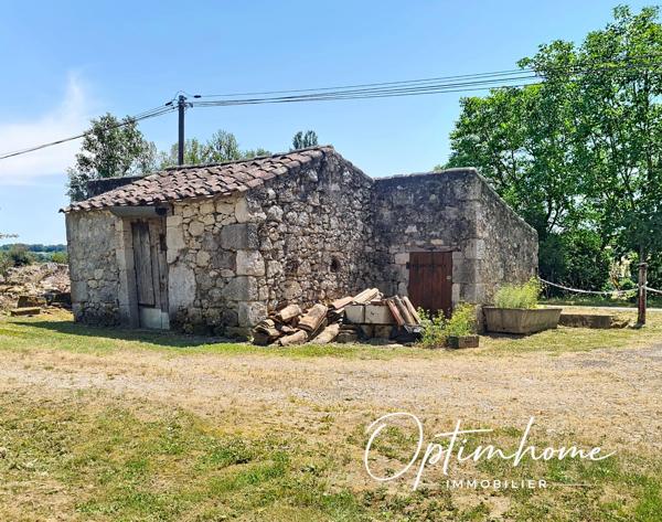 Ensemble immobilier en pierres avec dépendances