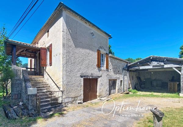 Ensemble immobilier en pierres avec dépendances