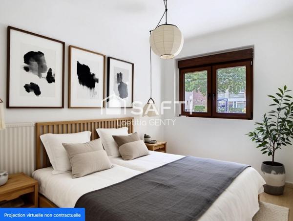 COLOMBES CENTRE - 3 PIECES ENTIEREMENT RENOVE