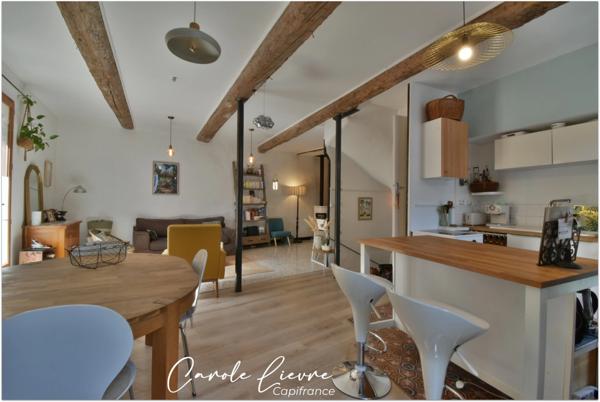 Maison 3 pièces lumineuse avec grand garage de 48 m²