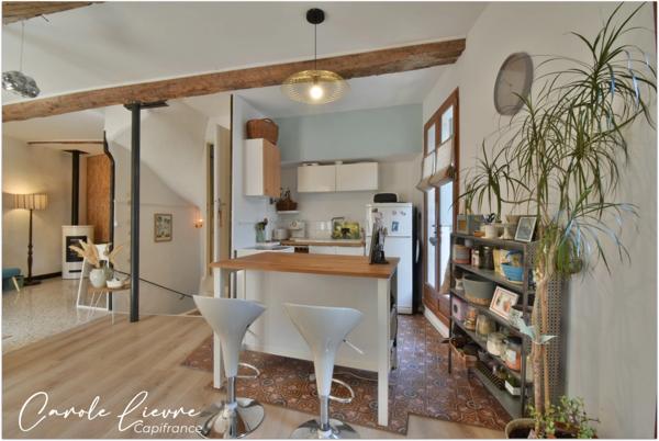Maison 3 pièces lumineuse avec grand garage de 48 m²