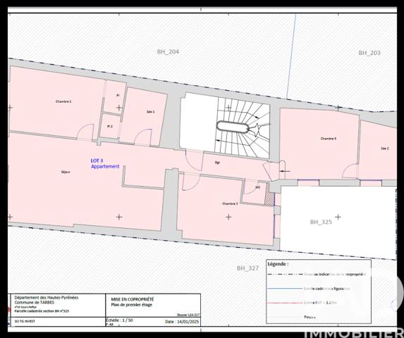 Appartement à vendre 4 pièces 81 m² Tarbes
