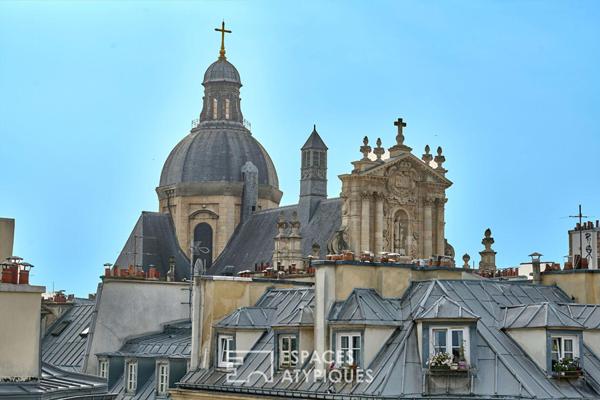 Cocon parisien avec vues sur la place du Marché Sainte-Catherine