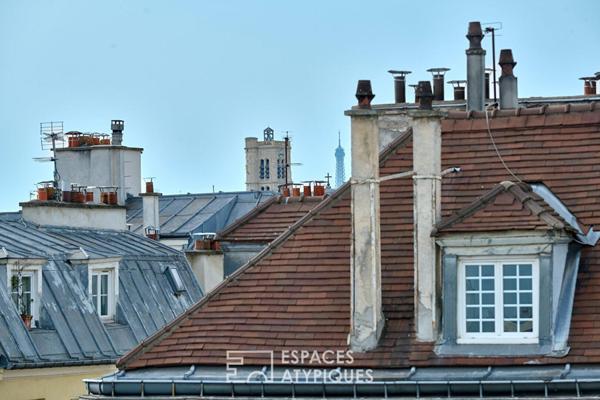 Cocon parisien avec vues sur la place du Marché Sainte-Catherine