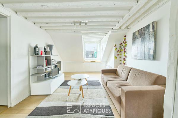 Cocon parisien avec vues sur la place du Marché Sainte-Catherine