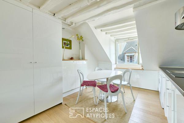 Cocon parisien avec vues sur la place du Marché Sainte-Catherine