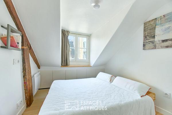 Cocon parisien avec vues sur la place du Marché Sainte-Catherine