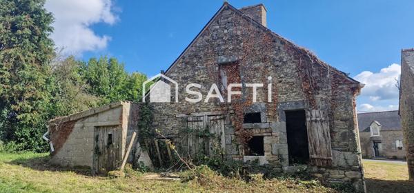 Corps de ferme à rénover sans vis à vis.