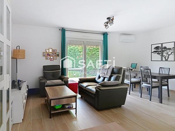 LAUNAGUET (31140) - MAISON T4 78 M² AVEC JARDIN 300 M² + GARAGE