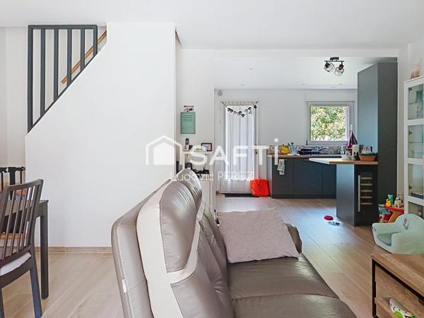 LAUNAGUET (31140) - MAISON T4 78 M² AVEC JARDIN 300 M² + GARAGE