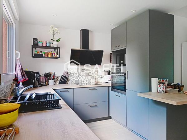LAUNAGUET (31140) - MAISON T4 78 M² AVEC JARDIN 300 M² + GARAGE