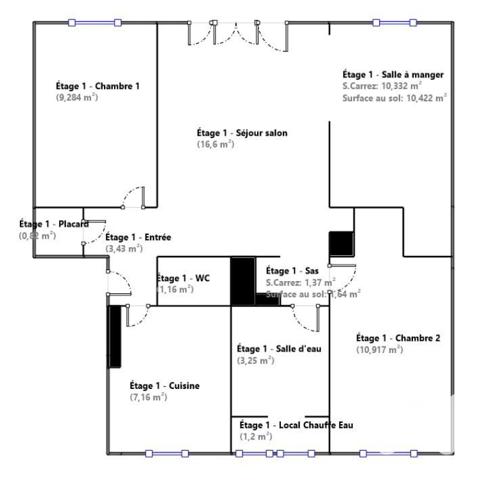 Appartement à vendre 4 pièces 64,62 m² Grenoble
