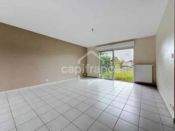 Maison 88 m2, 3 chambres, garage et jardin