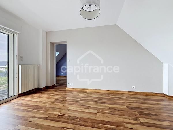 Maison 88 m2, 3 chambres, garage et jardin