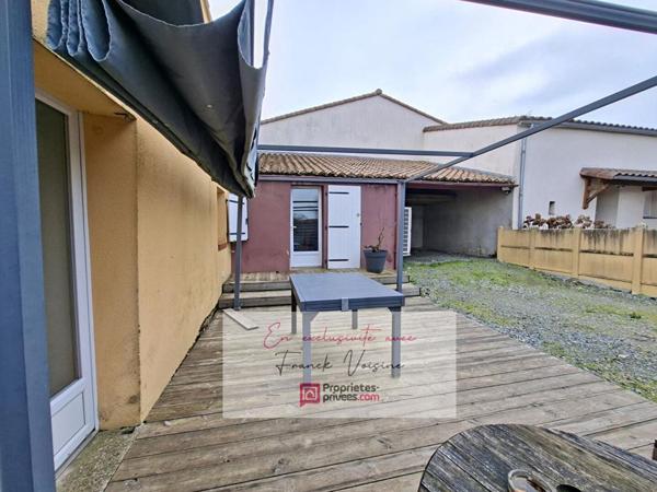 A VENDRE en EXCLUSIVITE au Boupère- Maison de 82 m2 avec 2 chambres sur un terrain de 139 m2 env