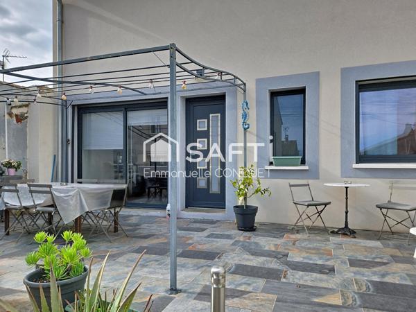 Maison T6 de 147 m², garage, terrasse, mer à 2 minutes