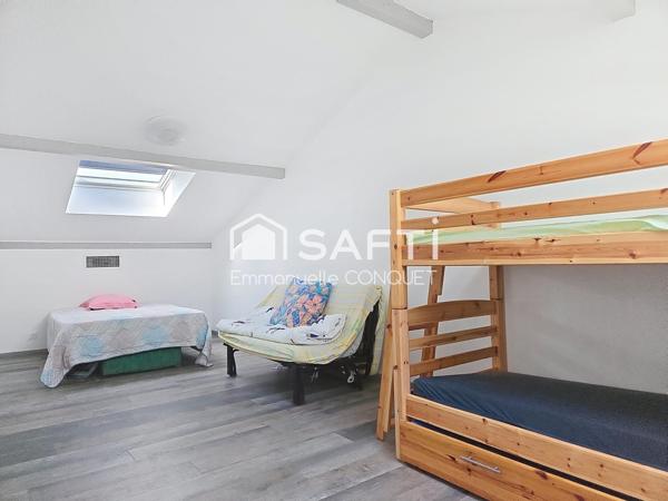 Maison T6 de 147 m², garage, terrasse, mer à 2 minutes