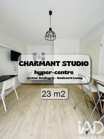 Appartement à vendre 1 pièce 23 m² Reims