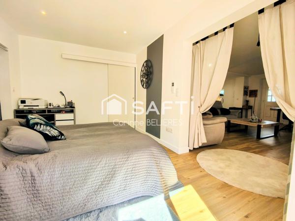 Appartement T2 type Loft dans résidence sécurisée avec piscine