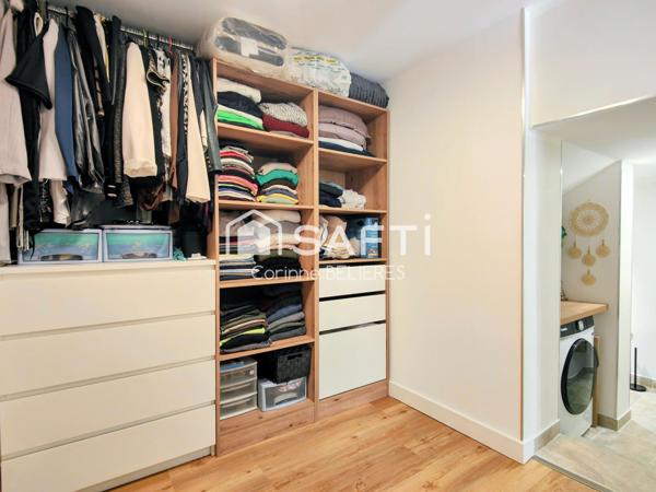 Appartement T2 type Loft dans résidence sécurisée avec piscine