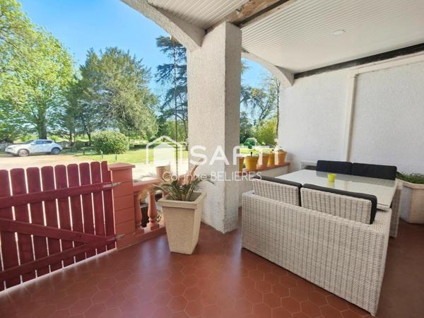 Appartement T2 type Loft dans résidence sécurisée avec piscine