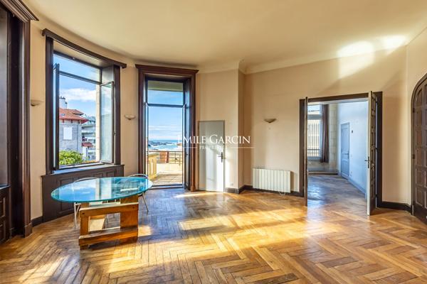 Grand appartement avec jardin vue mer - Quartier Impérial Biarritz