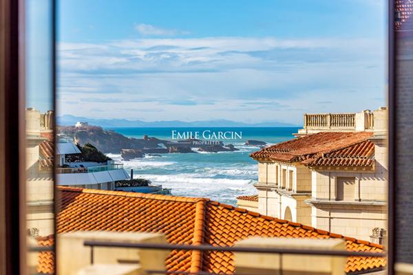 Grand appartement avec jardin vue mer - Quartier Impérial Biarritz