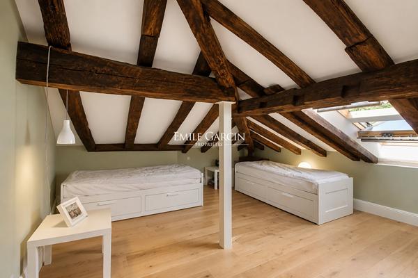 À vendre - Ciboure  centre historique - Appartement duplex avec vue port