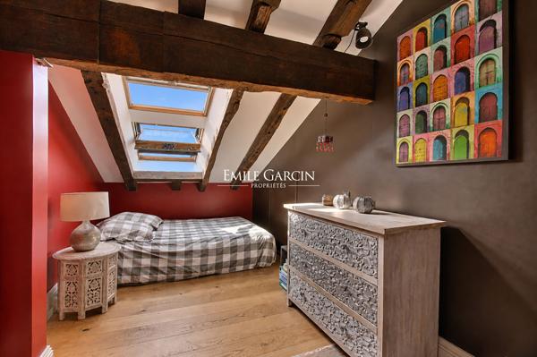 À vendre - Ciboure  centre historique - Appartement duplex avec vue port