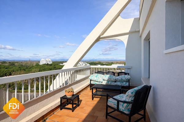 Couchant - Appartement T4 terrasse vue mer