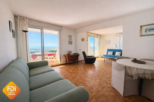 Couchant - Appartement T4 terrasse vue mer