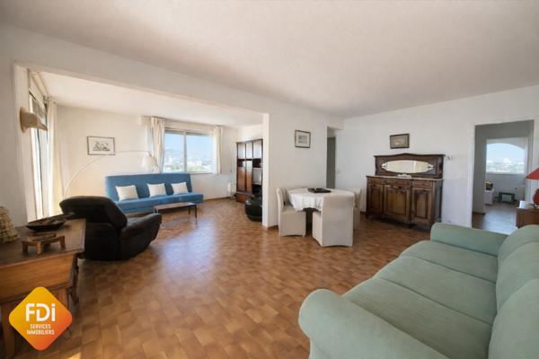 Couchant - Appartement T4 terrasse vue mer