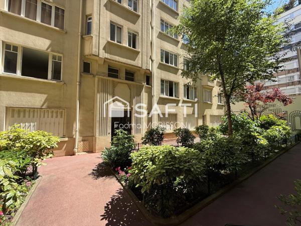 Paris 17? Appartement sur jardin, calme absolu
